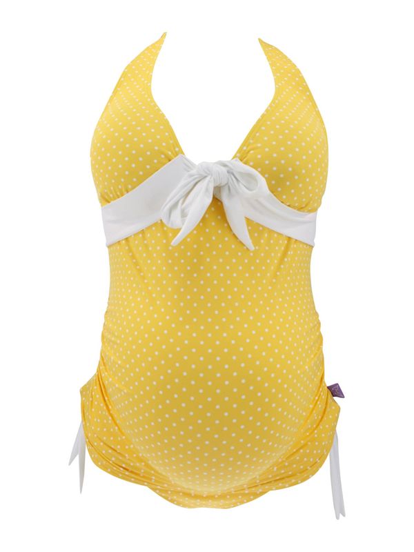 petit amour petit amour Tankini 'Annie'  žuta / bijela