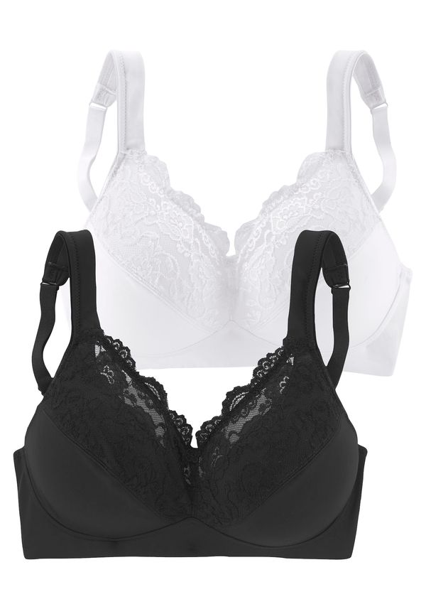 PETITE FLEUR PETITE FLEUR Grudnjak  crna / bijela