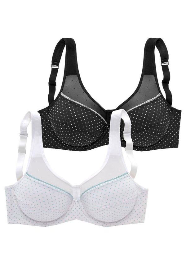PETITE FLEUR PETITE FLEUR Grudnjak  crna / bijela