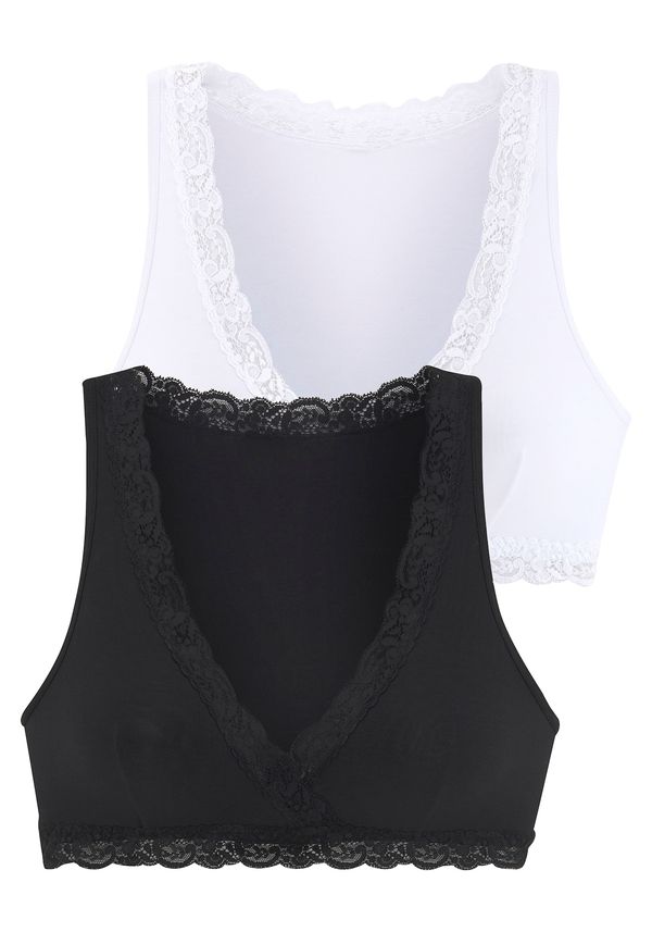 PETITE FLEUR PETITE FLEUR Grudnjak  crna / bijela