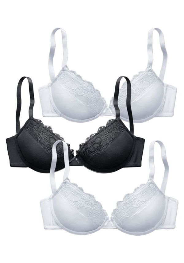 PETITE FLEUR PETITE FLEUR Grudnjak  crna / bijela