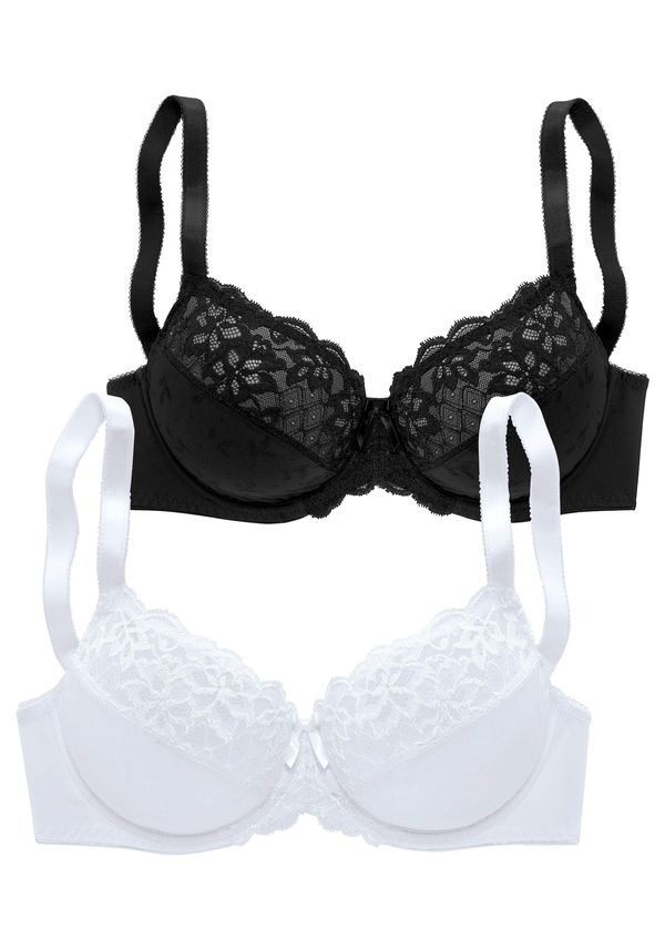 PETITE FLEUR PETITE FLEUR Grudnjak  crna / bijela