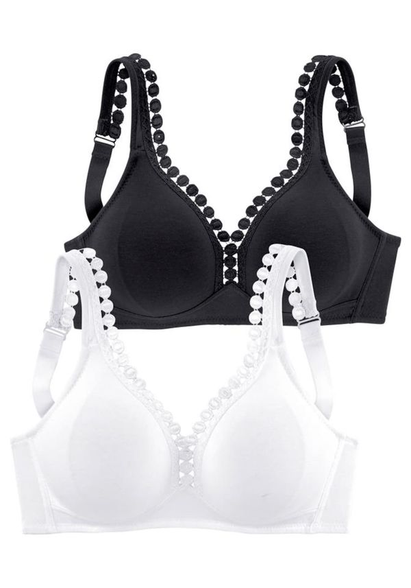 PETITE FLEUR PETITE FLEUR Grudnjak  crna / bijela