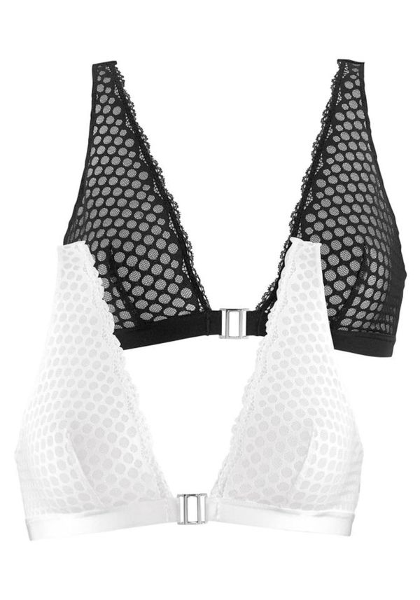 PETITE FLEUR PETITE FLEUR Grudnjak  crna / bijela