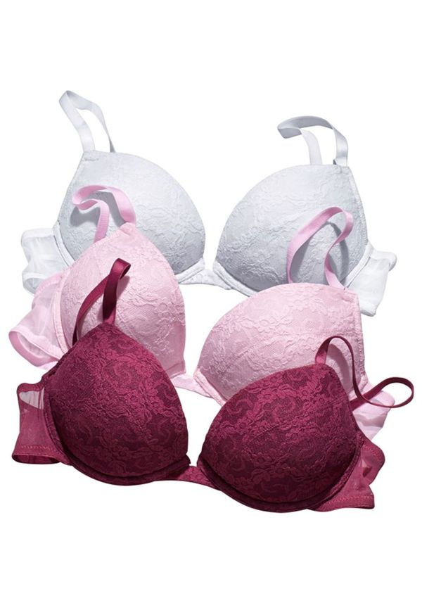 PETITE FLEUR PETITE FLEUR Grudnjak  ljubičasto crvena / roza / bijela