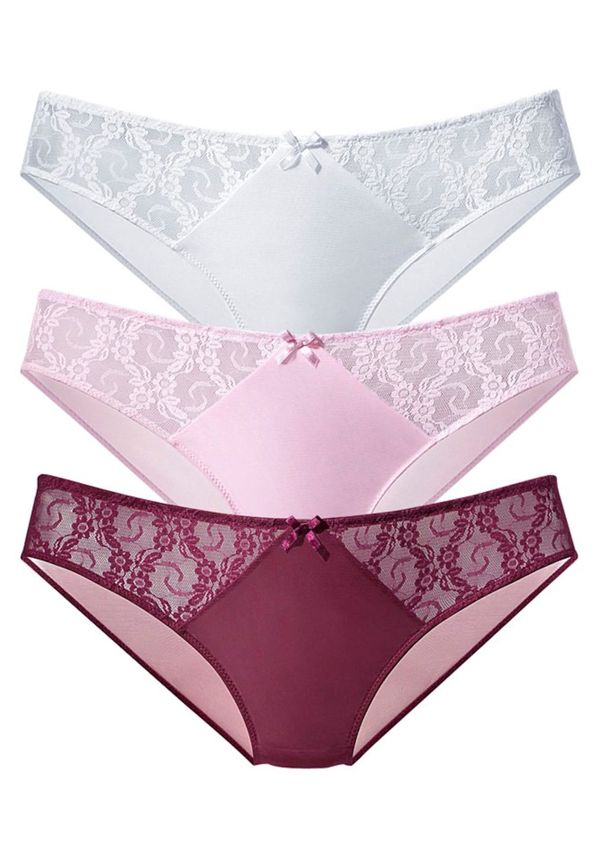 PETITE FLEUR PETITE FLEUR Slip  ljubičasta / roza / bijela
