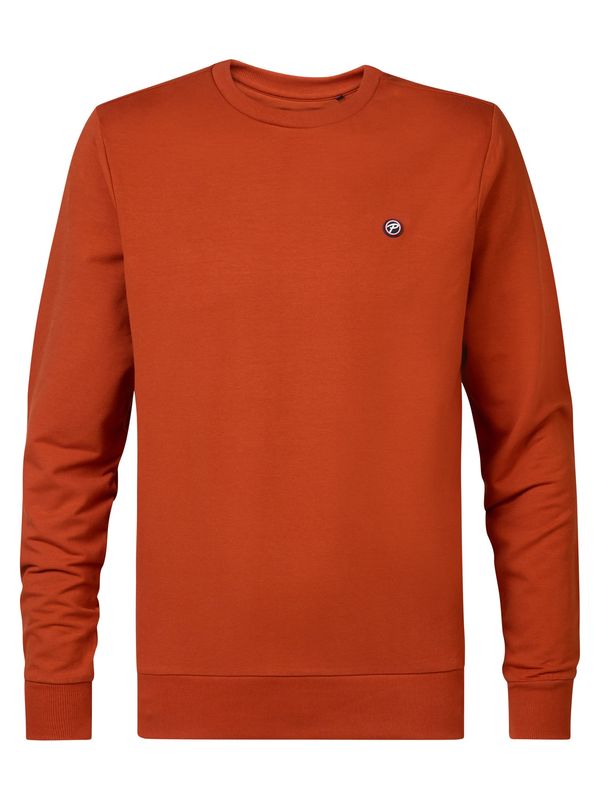 Petrol Industries Petrol Industries Sweater majica 'Unalakleet'  hrđavo crvena