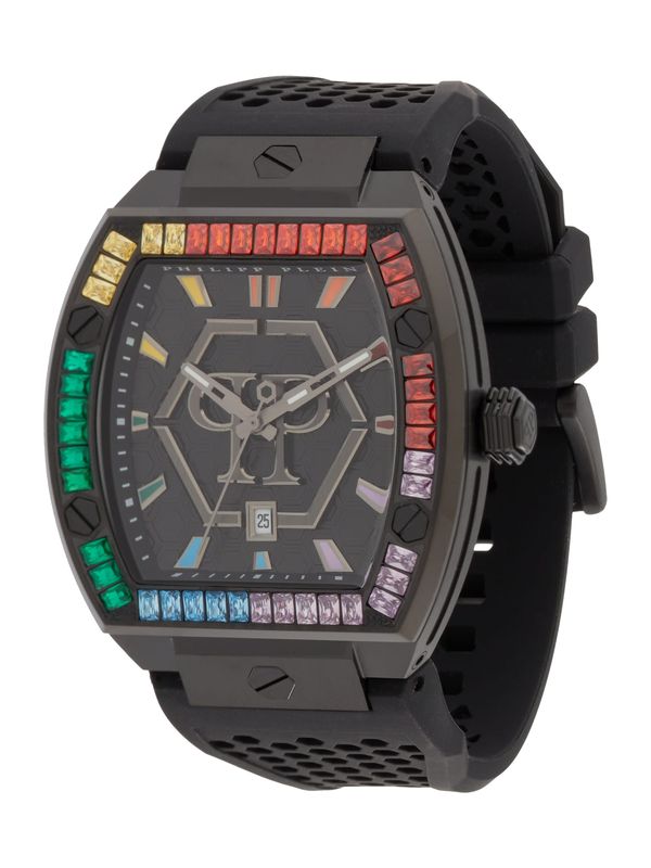 Philipp Plein Philipp Plein Analogni sat  žuta / zelena / crvena / crna
