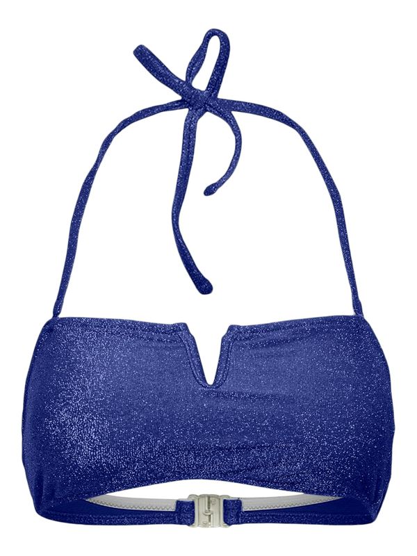 PIECES PIECES Bikini gornji dio 'BLING'  tamno plava