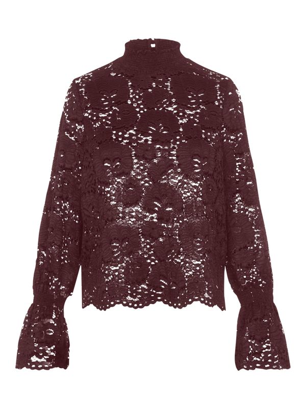 PIECES PIECES Bluza 'RAITA'  patlidžan