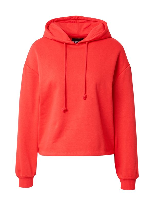 PIECES PIECES Sweater majica 'CHILLI'  crvena