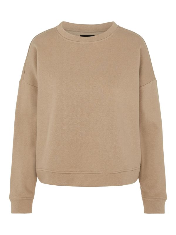 PIECES PIECES Sweater majica 'Chilli'  svijetlosmeđa