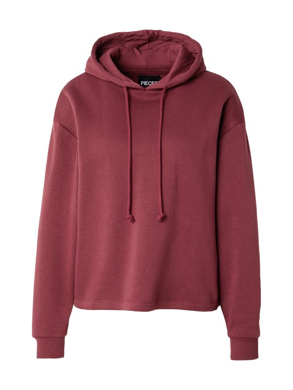 PIECES PIECES Sweater majica 'PCCHILLI'  boja vina