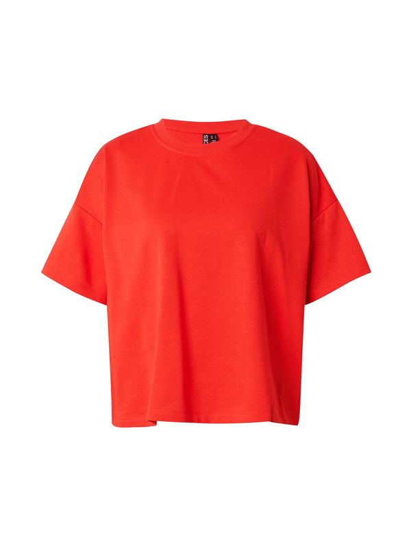 PIECES PIECES Sweater majica 'PCCHILLI'  crvena