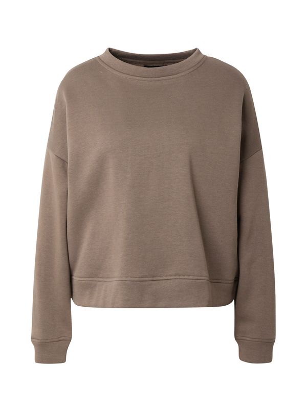 PIECES PIECES Sweater majica 'PCCHILLI'  smeđa melange