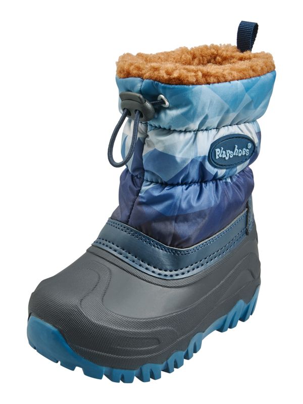 PLAYSHOES PLAYSHOES Čizme za snijeg 'Berge'  plava / svijetloplava / tamno plava
