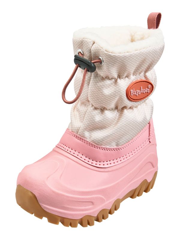 PLAYSHOES PLAYSHOES Čizme za snijeg  boja pijeska / roza / hrđavo crvena