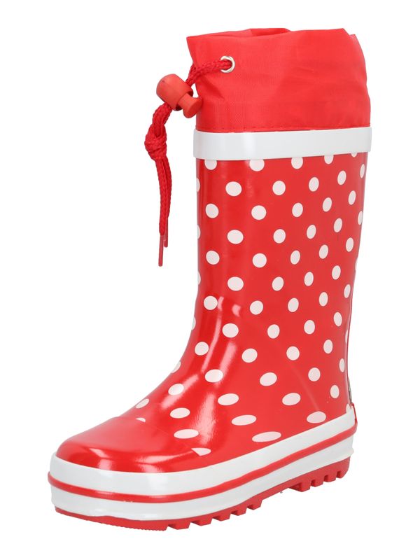 PLAYSHOES PLAYSHOES Gumene čizme  crvena / bijela