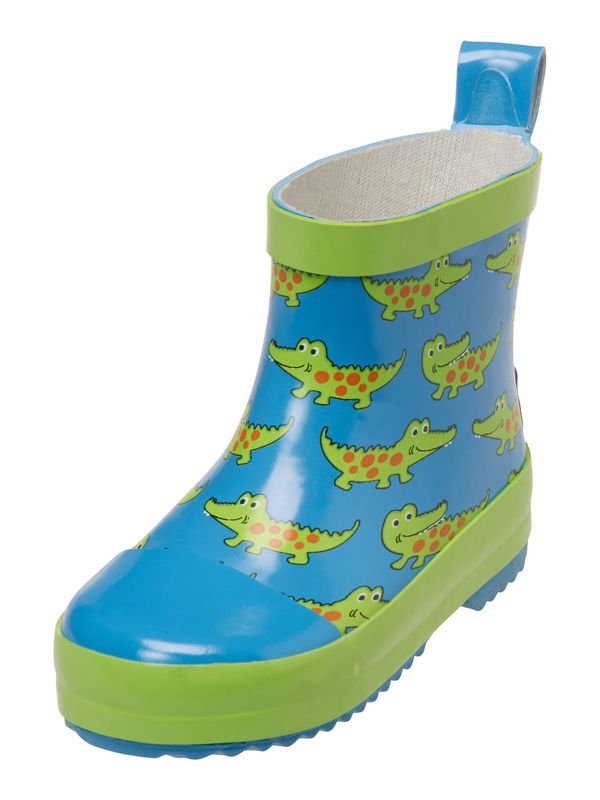 PLAYSHOES PLAYSHOES Gumene čizme 'Krokodil'  plava / zelena / crvena