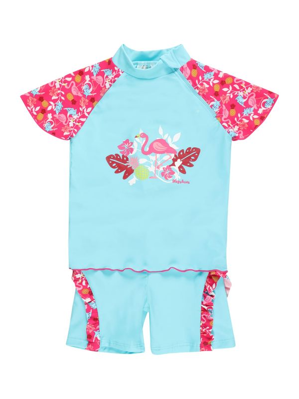 PLAYSHOES PLAYSHOES UV-zaštita 'Flamingo'  tirkiz / miks boja / roza