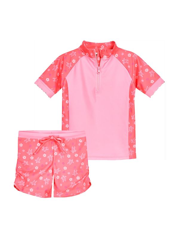 PLAYSHOES PLAYSHOES UV-zaštita 'Hawaii'  malina / svijetloroza