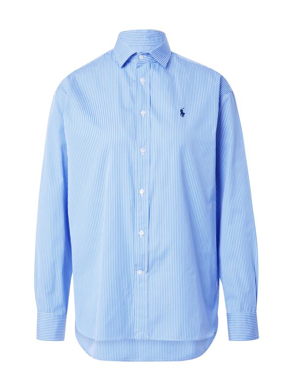 Polo Ralph Lauren Polo Ralph Lauren Bluza  plava / bijela