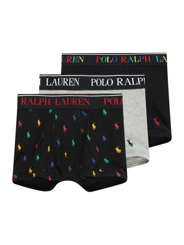 Polo Ralph Lauren Polo Ralph Lauren Gaće  svijetlosiva / crna