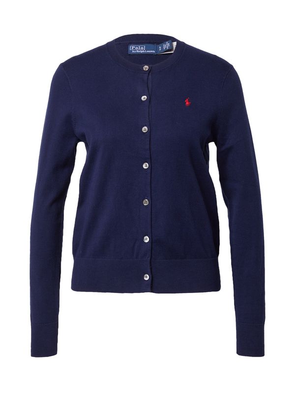 Polo Ralph Lauren Polo Ralph Lauren Kardigan  mornarsko plava / crvena
