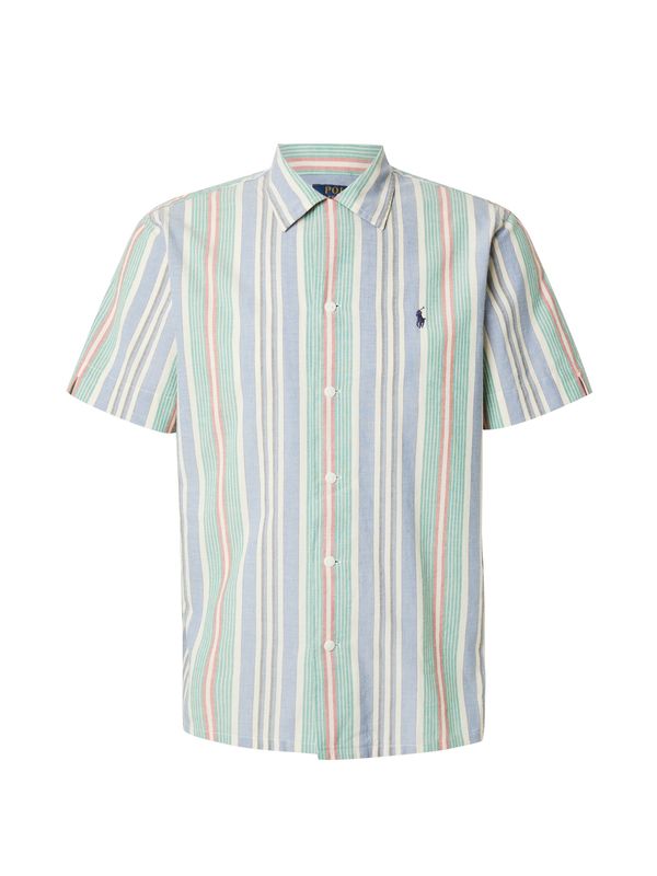 Polo Ralph Lauren Polo Ralph Lauren Košulja 'CLADY'  svijetloplava / menta / losos / bijela