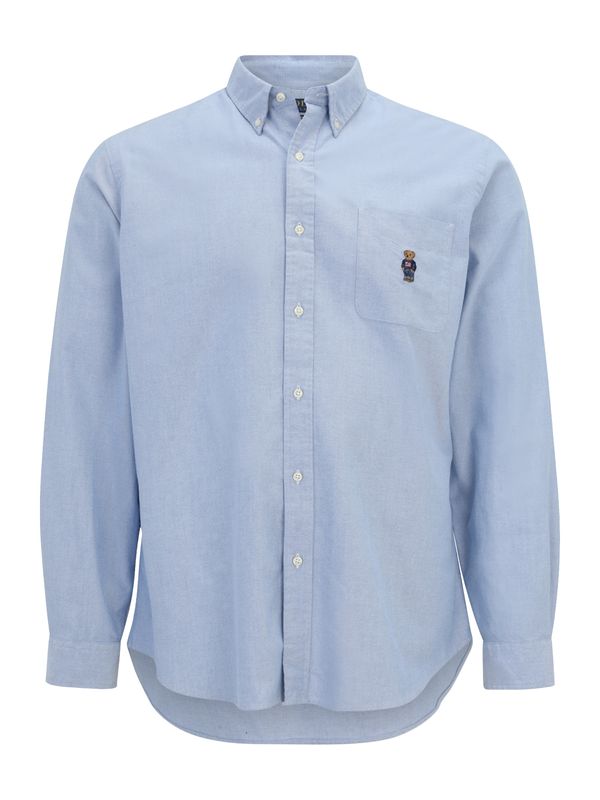 Polo Ralph Lauren Polo Ralph Lauren Košulja 'CUBDBRPKS'  plava / svijetloplava / smeđa