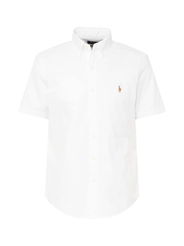 Polo Ralph Lauren Polo Ralph Lauren Košulja  mornarsko plava / smeđa / bijela