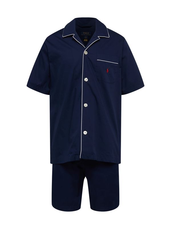 Polo Ralph Lauren Polo Ralph Lauren Kratka pidžama  mornarsko plava / crvena / bijela