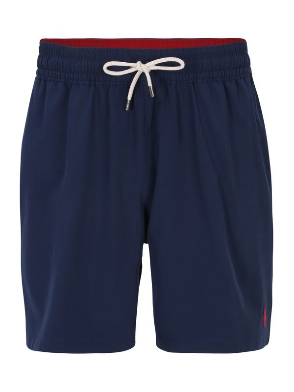 Polo Ralph Lauren Polo Ralph Lauren Kupaće hlače 'TRAVELER'  morsko plava / crvena
