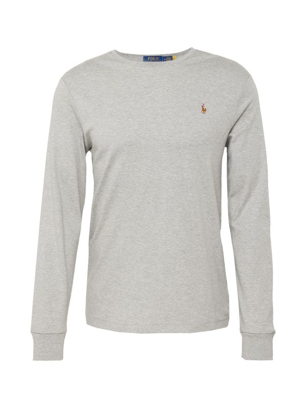 Polo Ralph Lauren Polo Ralph Lauren Majica  bež / indigo / smeđa / siva melange