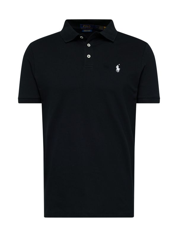 Polo Ralph Lauren Polo Ralph Lauren Majica  crna / bijela