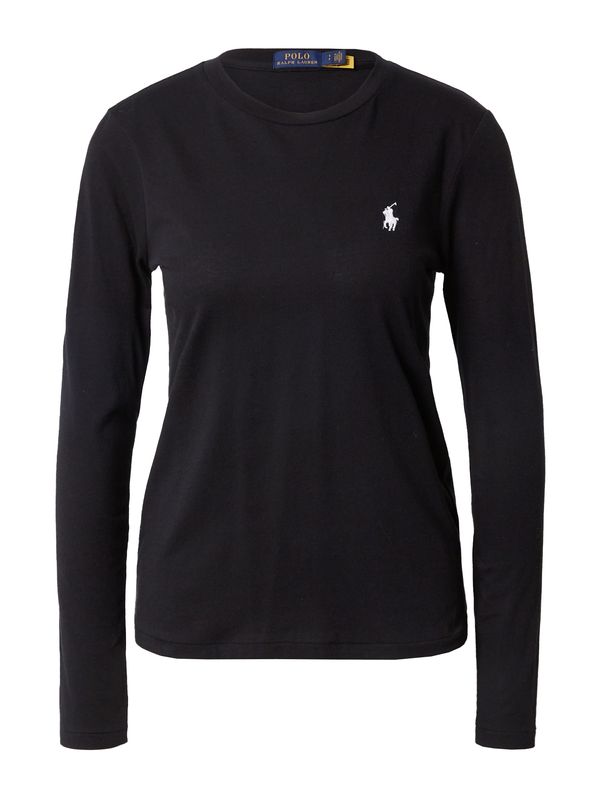 Polo Ralph Lauren Polo Ralph Lauren Majica  crna / bijela