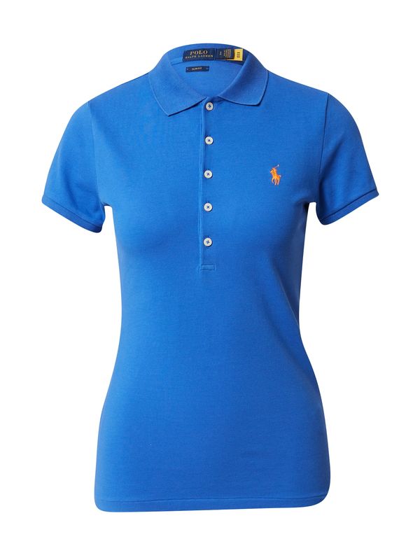 Polo Ralph Lauren Polo Ralph Lauren Majica 'Julie'  plava / zlatno žuta