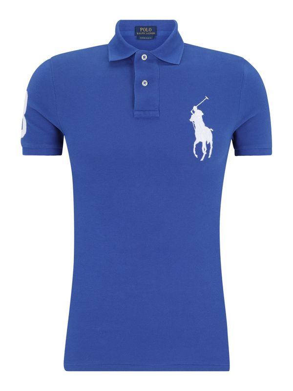 Polo Ralph Lauren Polo Ralph Lauren Majica  kraljevsko plava / prljavo bijela