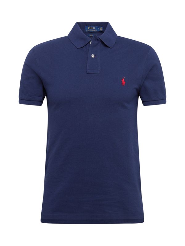 Polo Ralph Lauren Polo Ralph Lauren Majica  mornarsko plava / crvena