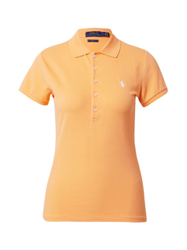 Polo Ralph Lauren Polo Ralph Lauren Majica  narančasta / bijela