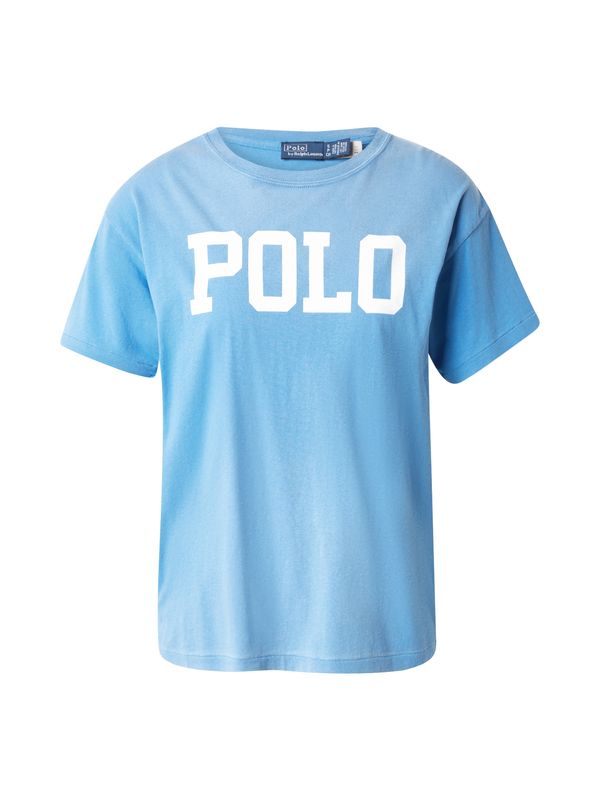 Polo Ralph Lauren Polo Ralph Lauren Majica  nebesko plava / bijela