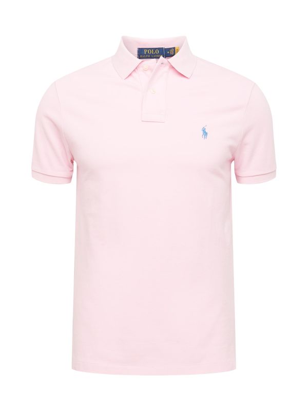 Polo Ralph Lauren Polo Ralph Lauren Majica  nebesko plava / roza