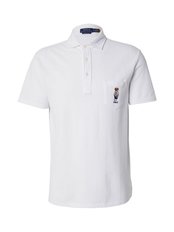 Polo Ralph Lauren Polo Ralph Lauren Majica  plava / smeđa / bijela