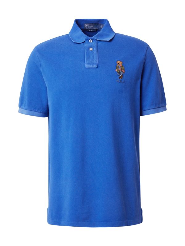 Polo Ralph Lauren Polo Ralph Lauren Majica  plava / smeđa / tamno zelena / crvena