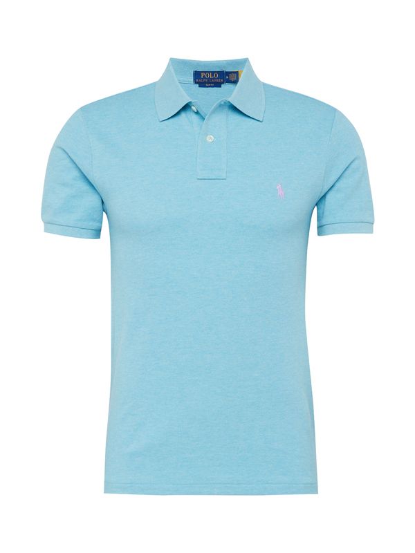 Polo Ralph Lauren Polo Ralph Lauren Majica  svijetloplava / ljubičasta