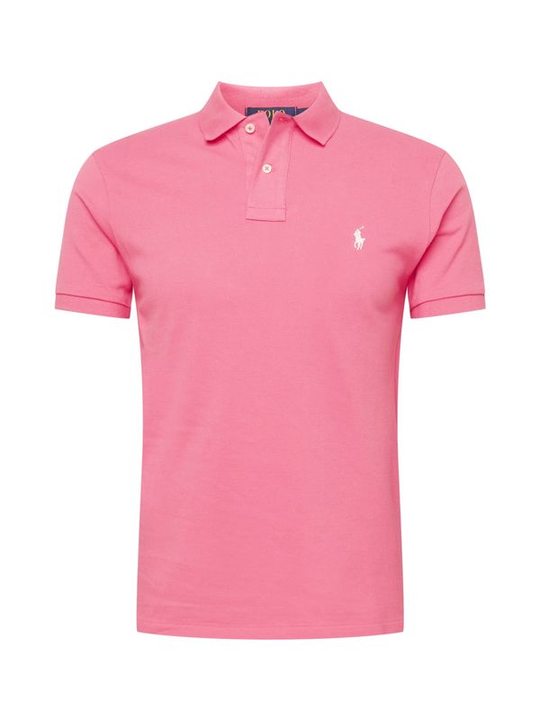 Polo Ralph Lauren Polo Ralph Lauren Majica  svijetloroza / bijela