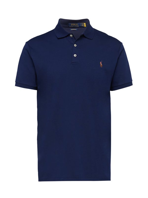 Polo Ralph Lauren Polo Ralph Lauren Majica  tamno plava / karamela / crvena