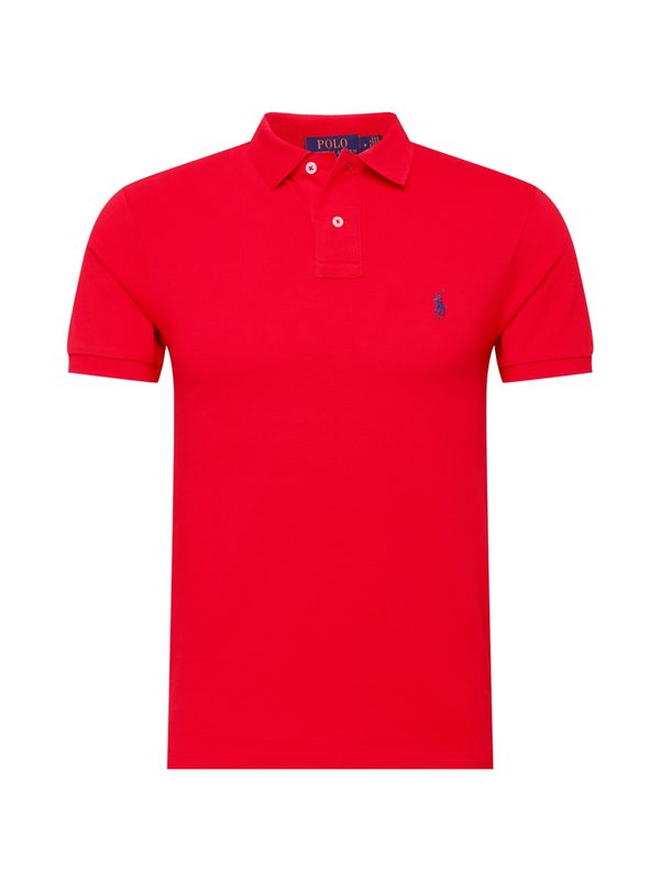 Polo Ralph Lauren Polo Ralph Lauren Majica  tamno plava / vatreno crvena