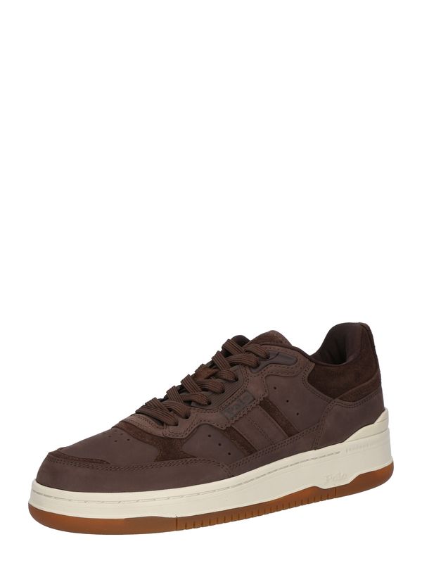 Polo Ralph Lauren Polo Ralph Lauren Niske tenisice 'MASTERS SPRT'  čokolada