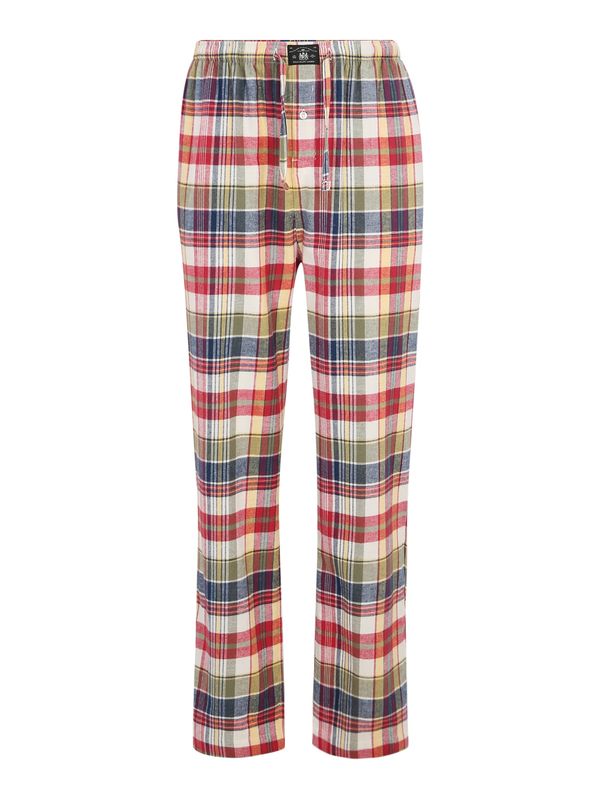 Polo Ralph Lauren Polo Ralph Lauren Pidžama hlače  mornarsko plava / žuta / maslinasta / crvena